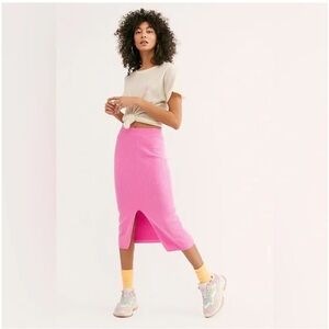 Free People Skyline Midi Skirt